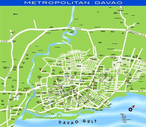 davao city street map